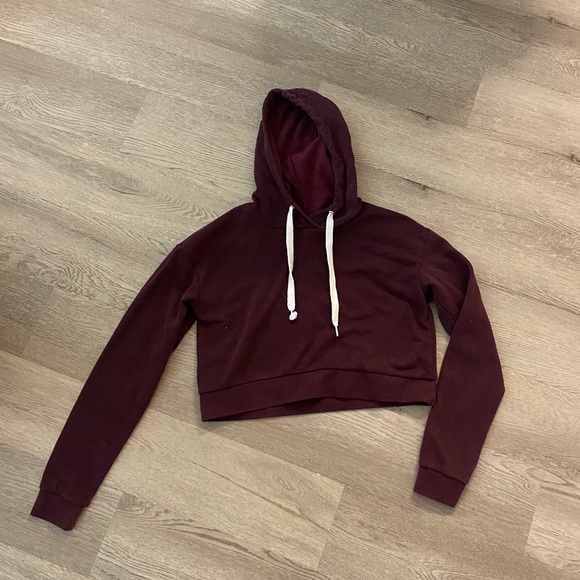 H&M Cropped Hoodie - Picture 1 of 2